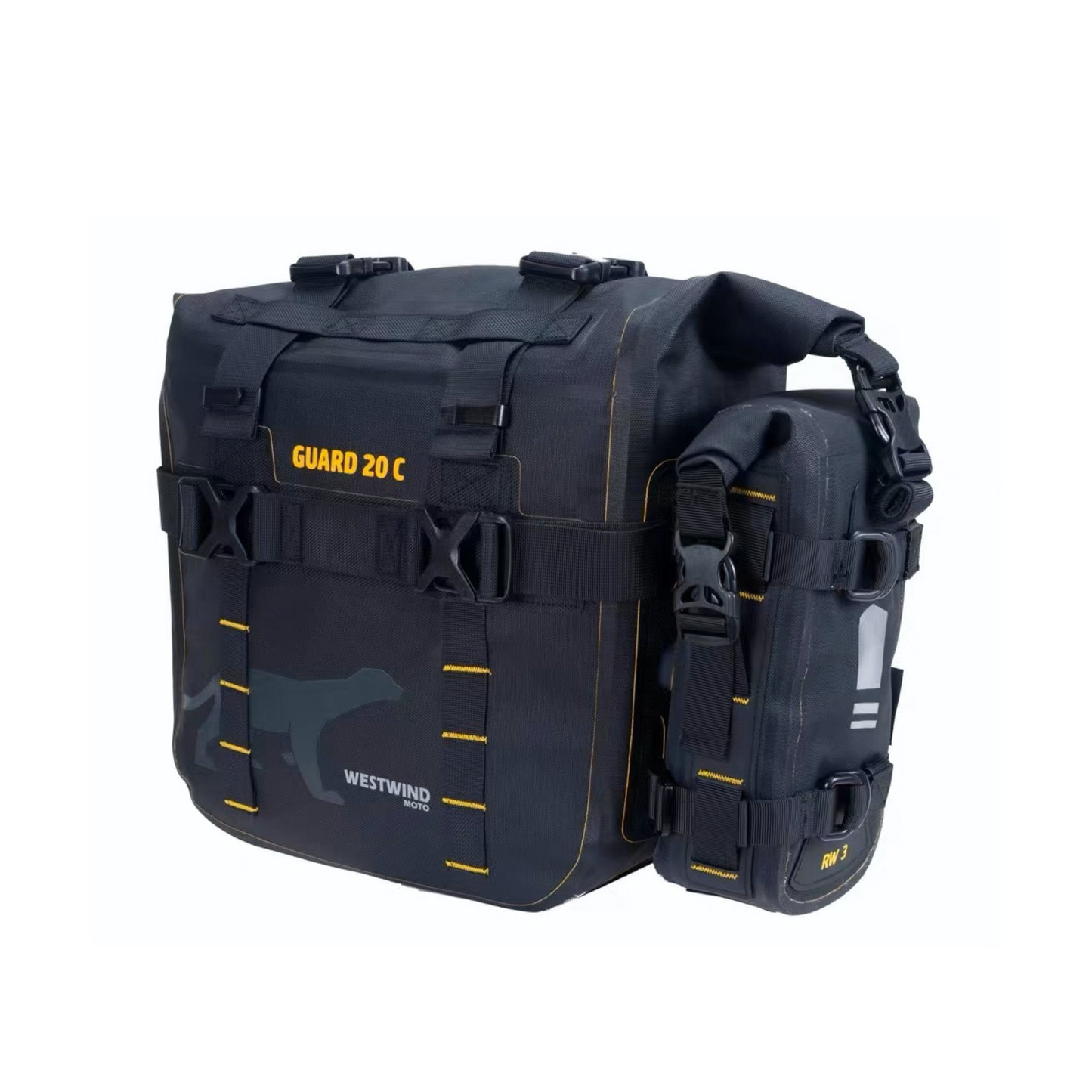 Guard 20C Soft Pannier (Quick Release) for Triumph T100/120