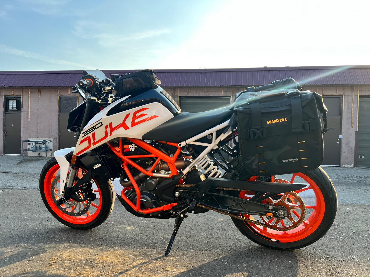 Guard 20C Soft Pannier (Quick Release) for KTM Duke 390