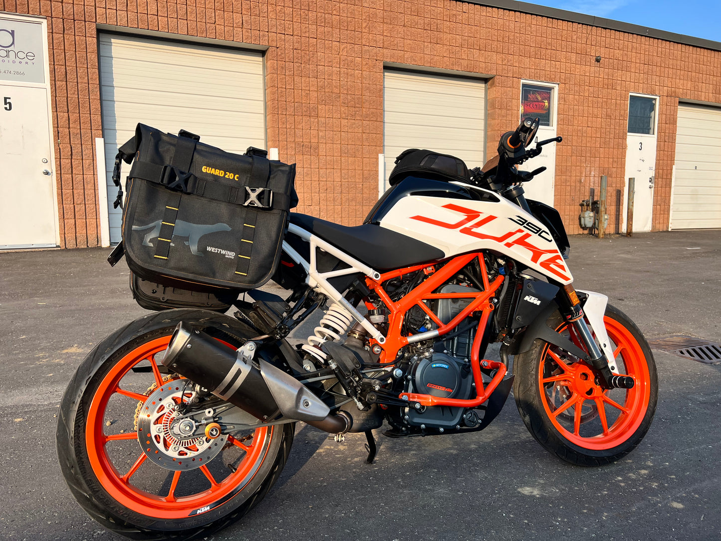 Guard 20C Soft Pannier (Quick Release) for KTM Duke 390