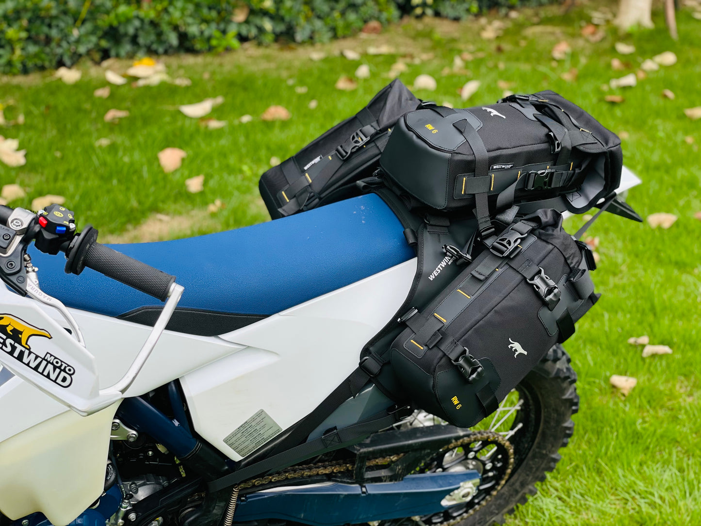 Adventure Motorcycle Hanging Panniers OFF-ROAD Kit - Ranger Wilds Series (RW6+ RW3)