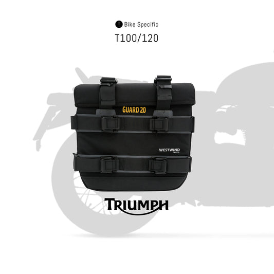 Guard 20P Soft Pannier (Quick Release) for Triumph T100/120