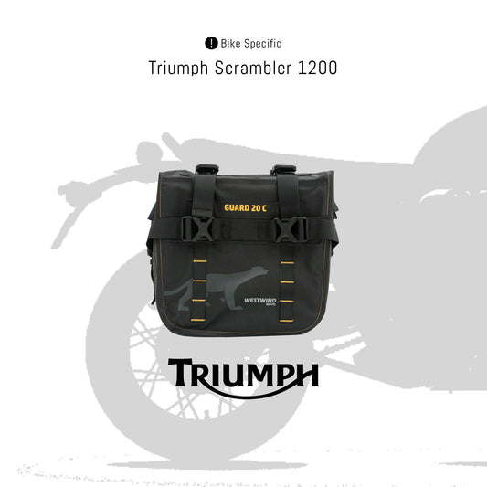 Guard 20C Soft Pannier (Quick Release) for Triumph Scrambler 1200